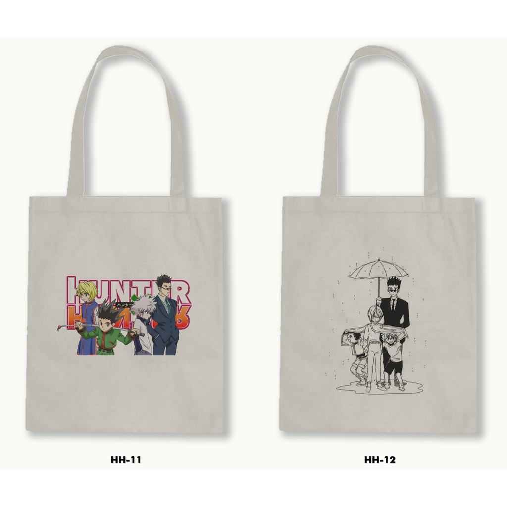 TOTE BAG BLACU - HUNTER X HUNTER (ANIME) .01