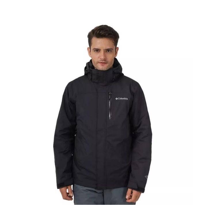 COLUMBIA Lhotse II Interchange Jacket - Black,Graphite Original