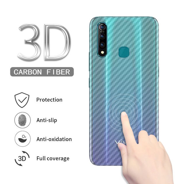 Garskin Carbon 3D Vivo Z1 Pro Premium Back Screen Protector