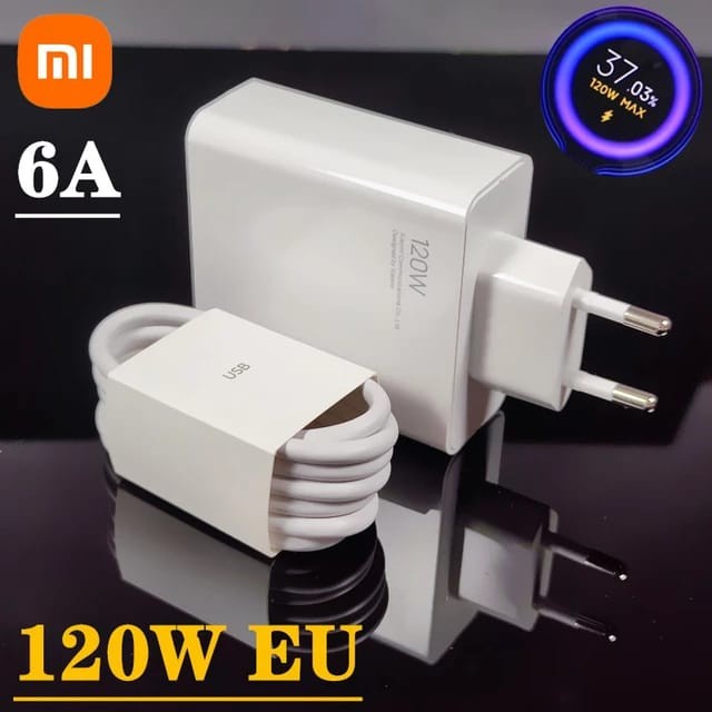 ORIGINAL 120W CHARGER XIAOMI CASAN XIAOMI 12T 5G 12 PRO 11T PRO XIAOMI F4 GT XIAOMI BLACK SHARK 4 PRO HYPERCHARGE