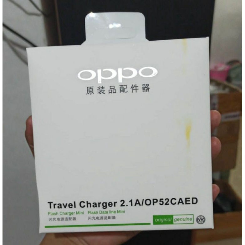 TC CHARGER OPPO ORIGINAL MICRO &amp; TYPE C MODEL OP52 CAED