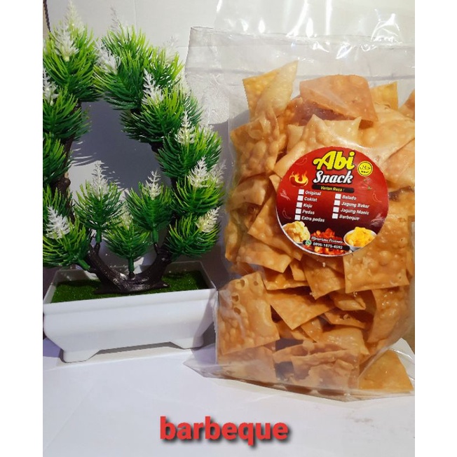 

Kripik Pangsit Barbeque