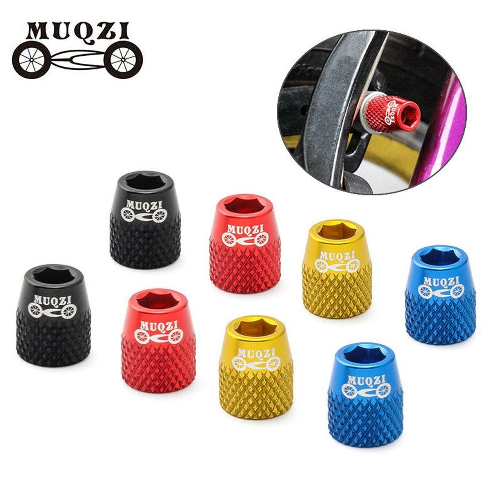 R-FLOWER 4pcs Blok Rem Sekrup Bahan Aluminium Alloy Untuk MTB Road Block Fixing Nut V-Brake Blocks Nut