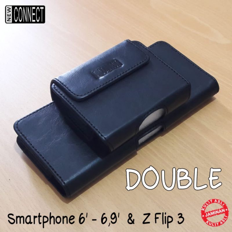 sarung double z flip 3 - 5 dan smartphone 6 ' - 6,9 '