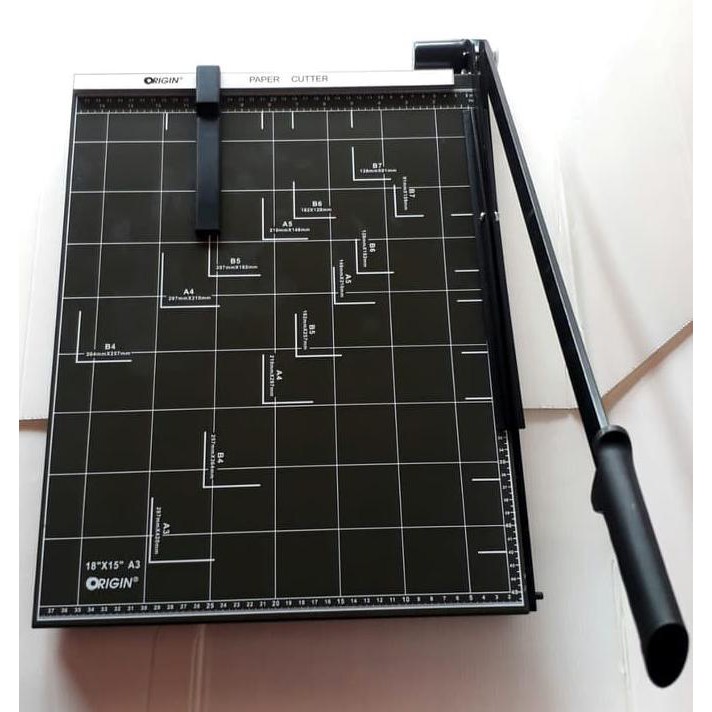 

GROSIR OPEN Origin Paper Cutter A3R Dark Grey - Alat Potong Kertas Ukuran A3