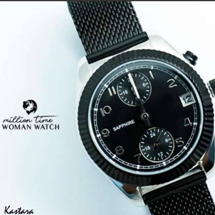 Jam Tangan Unisex Million Time Woman Watch Anti Air Water Resistance MCI MGI Original