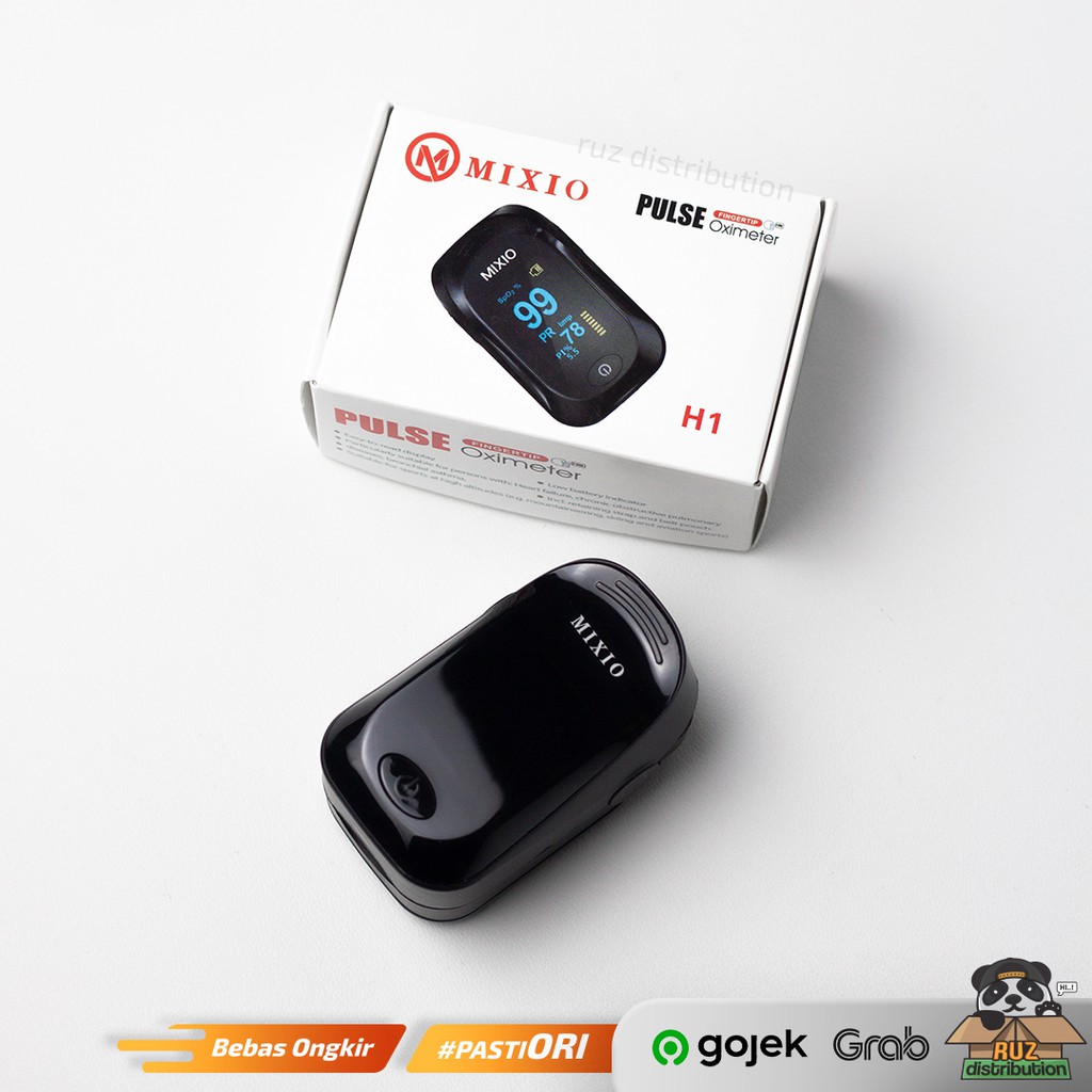 Fingertip Pulse Oximeter MIXIO H1 - Alat Ukur Kadar Oksigen