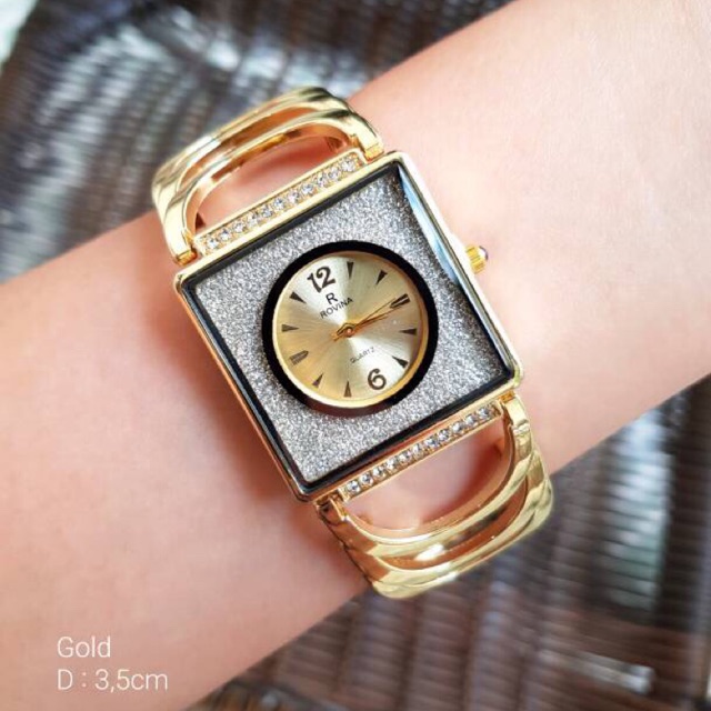 jam tangan wanita gelang  swarosvki murah Shopee  Indonesia