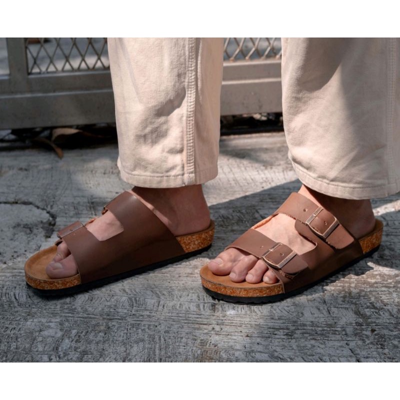 SANDAL Casual FLADEO COWOK SENDAL KULIT PRIA FLADEO BRAND MATAHARI SALE Sandal Puyuh Cowok