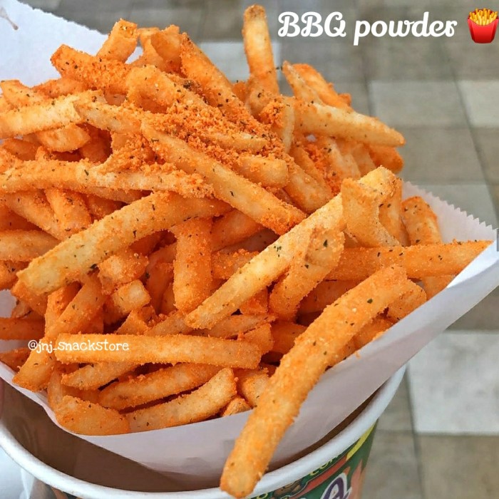 

Ready- Bumbu Kentang Goreng / Ayam Goreng Rasa Bbq Ukuran 500Gr