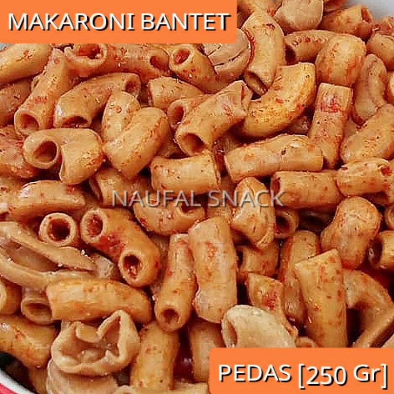 

[PROMO MURAH] 250 Gr MAKARONI BANTET bantat rasa pedas murah enak gurih grosir TOKO NAUFAL SNACK