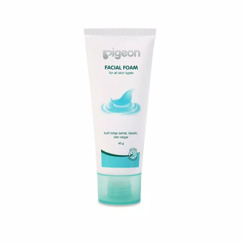 PIGEON Facial Foam / Sabun Muka / Pembersih Wajah 40ml