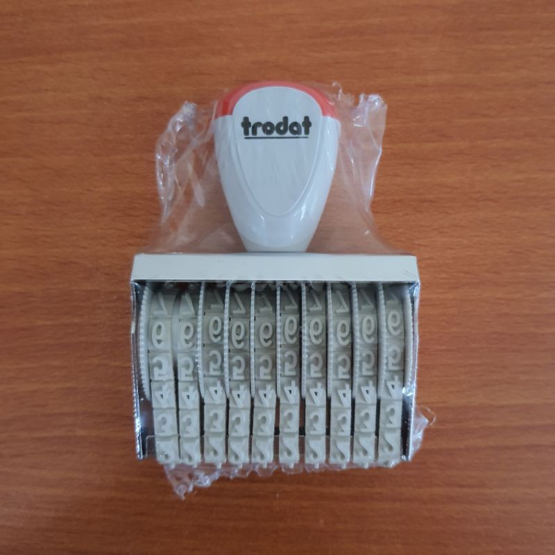 

Stempel angka manual Trodat 10 / 12 digit 5 mm 15510 / 15512
