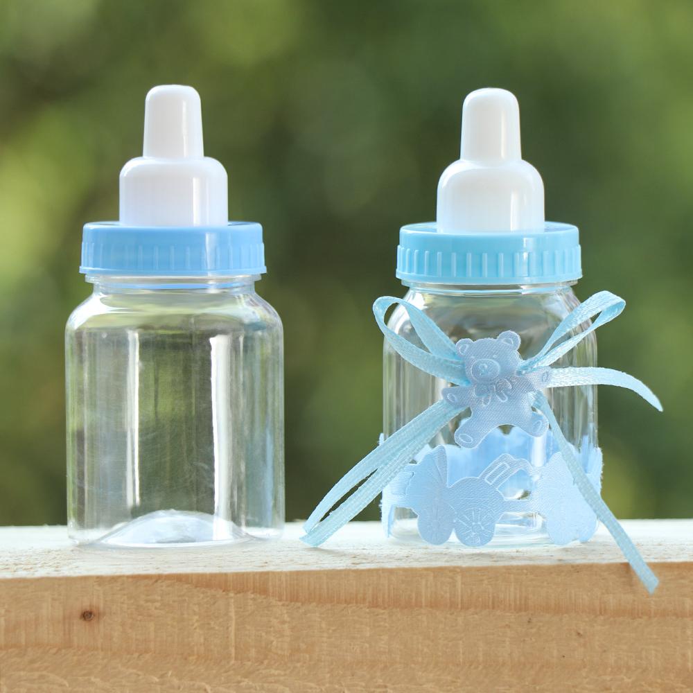 Suyo Kotak Permen Bentuk Botol Susu Transparan Untuk Baby Shower