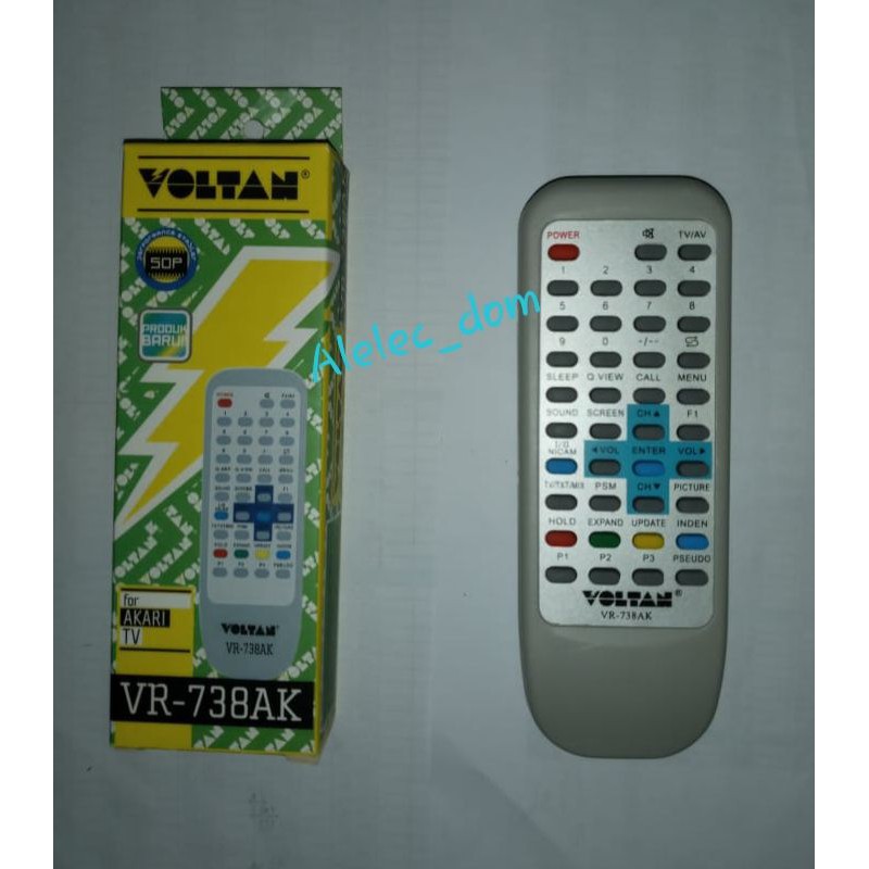 Remote Tv Akari Remote Tv Tabung Akari Voltan/Retive/Artha/Visero