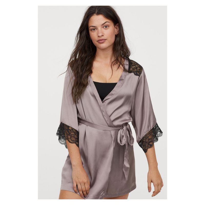 H&amp;M Lingerie Satin Wanita | Baju Tidur Original Branded