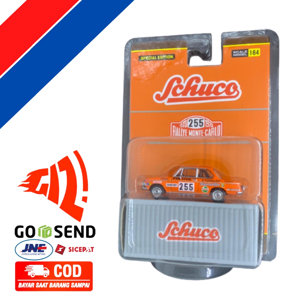 Schuco BMW 2002 Rally Monte Carlo 1973 1/64