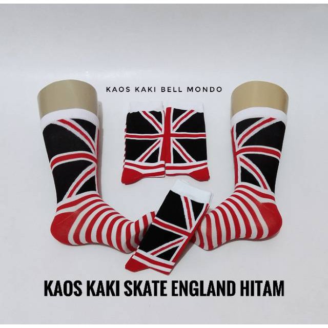 kaos kaki dewasa motif bendera inggris