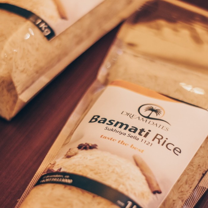 

978Eq0010W Beras Basmati Sukhriya Sela 1 Kg W5Q40112