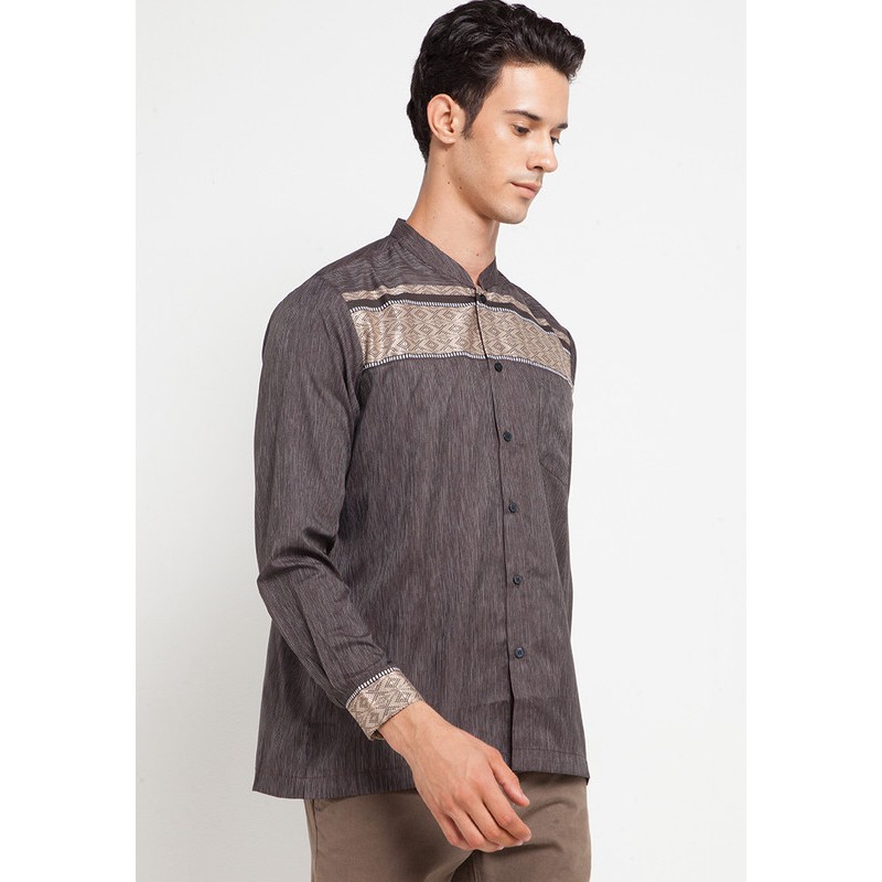 TWO-D by DHINI AMINARTI Koko Tangan Panjang Brown