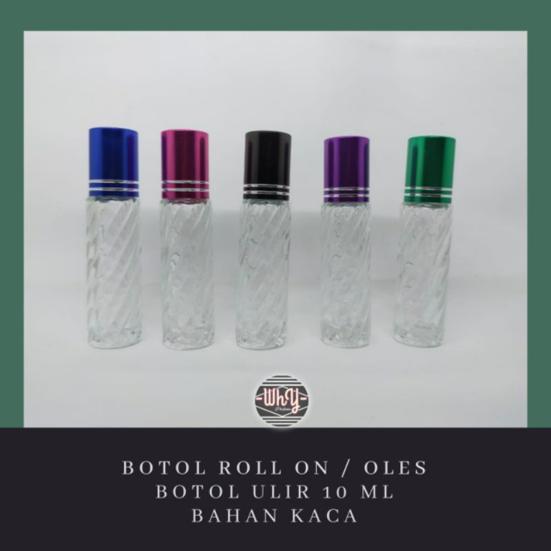Botol Parfum ROLL ON / OLES kosong ISI 10 ML | Harga Per PCS
