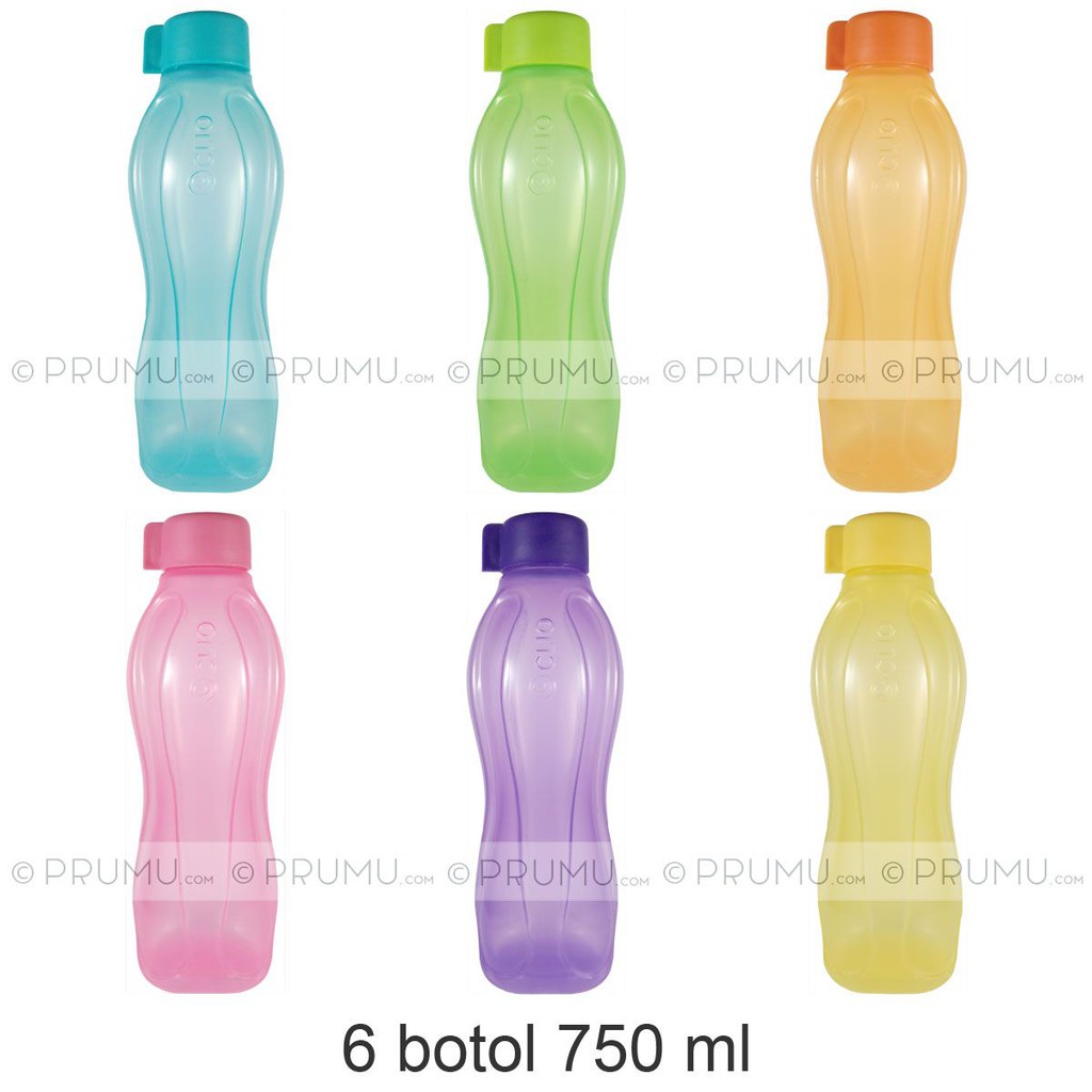 GO-JEK 6 Botol Minum 750 ml - Souvenir Ulang tahun Ultah - Clio Evo 750ml