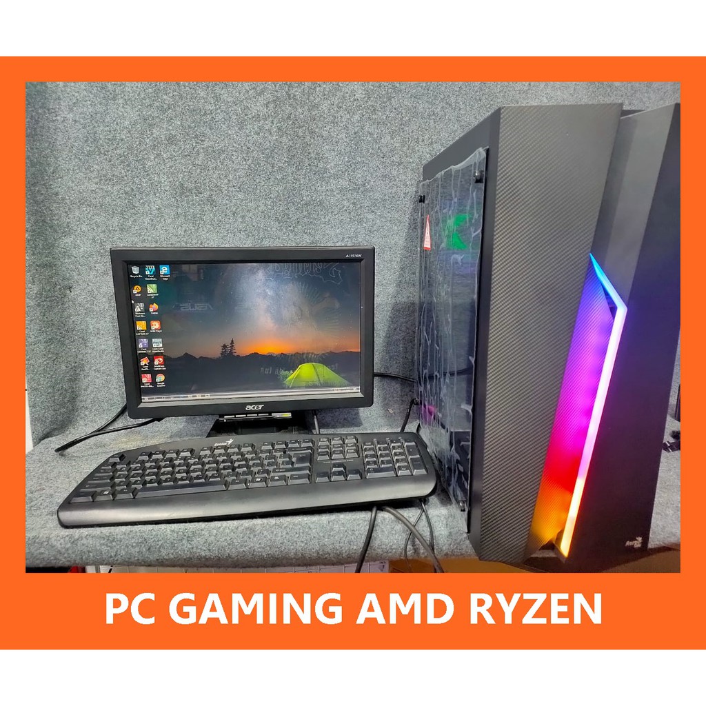 Pc Gaming Murah Amd Ryzen 5 3400g Vga Rx Vega 11 Garansi 1 Tahun Cpu Ryzen Rakitan Ryzen 5 Murah Shopee Indonesia