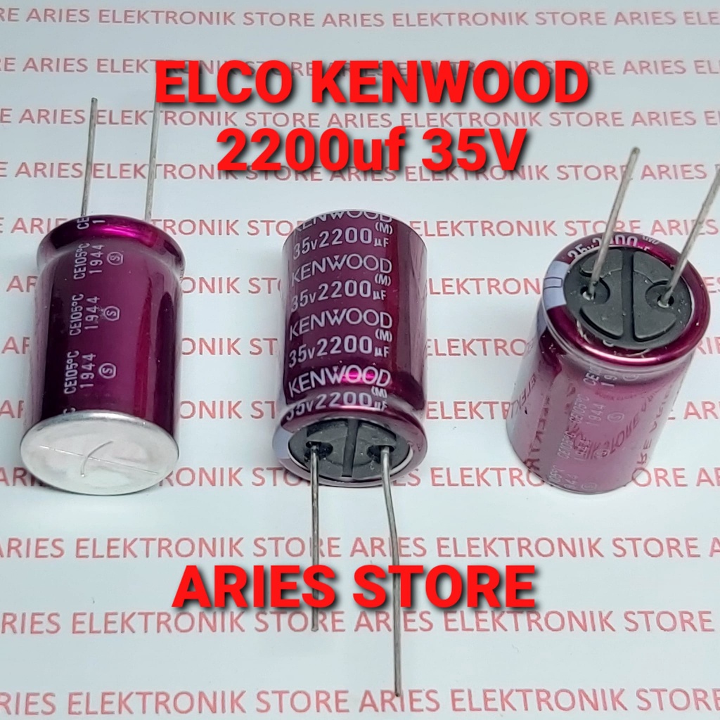 ELCO 2200uf 35v KENWOOD