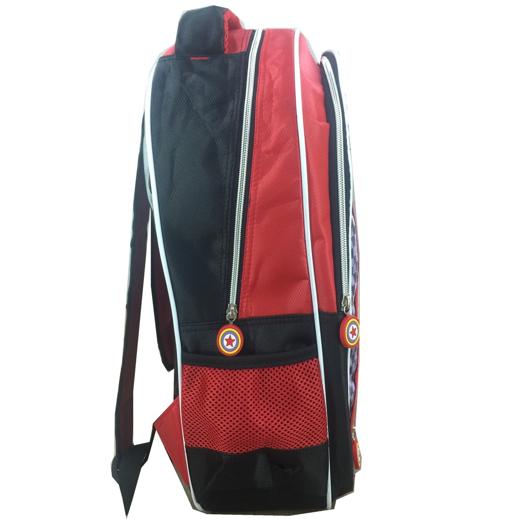 Tas Ransel Sekolah Anak SD Cars Full Sateen IMPORT Catur 3 Kantung LB