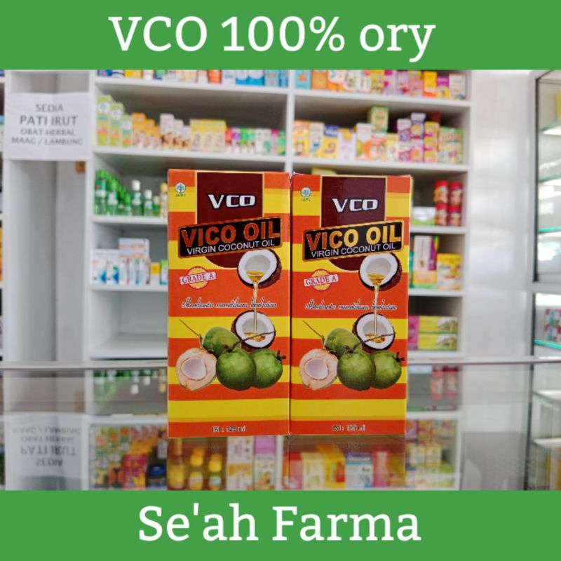 

VCO VICO OIL ( VIRGIN COCONUT OIL )