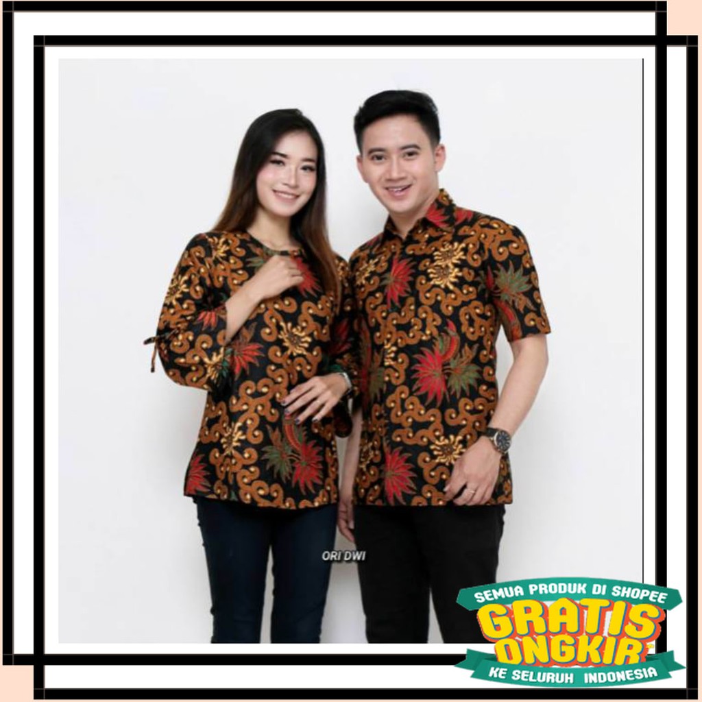 TERBARU TERMURAH TERKINI TERLARIS SEMARANG BAJU MURAH / Batik Couple NotoArto Batik IPNU-IPPNU