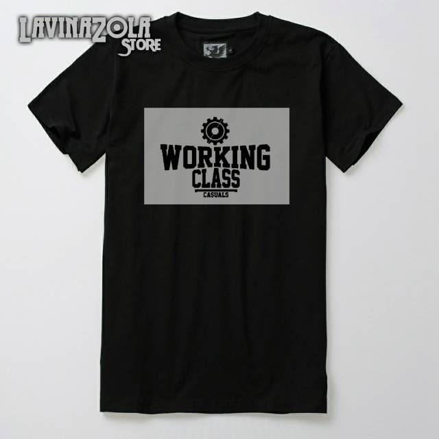Tshirt baju kaos working class student persib persija football