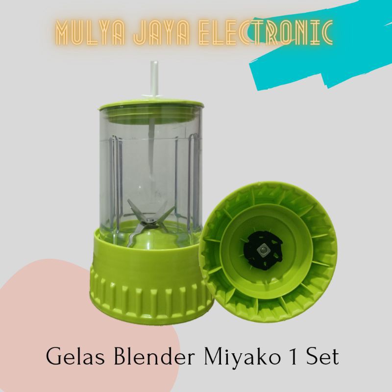 Gelas Blender miyako Pisau 4 Gelas Bumbu Blender Miyako