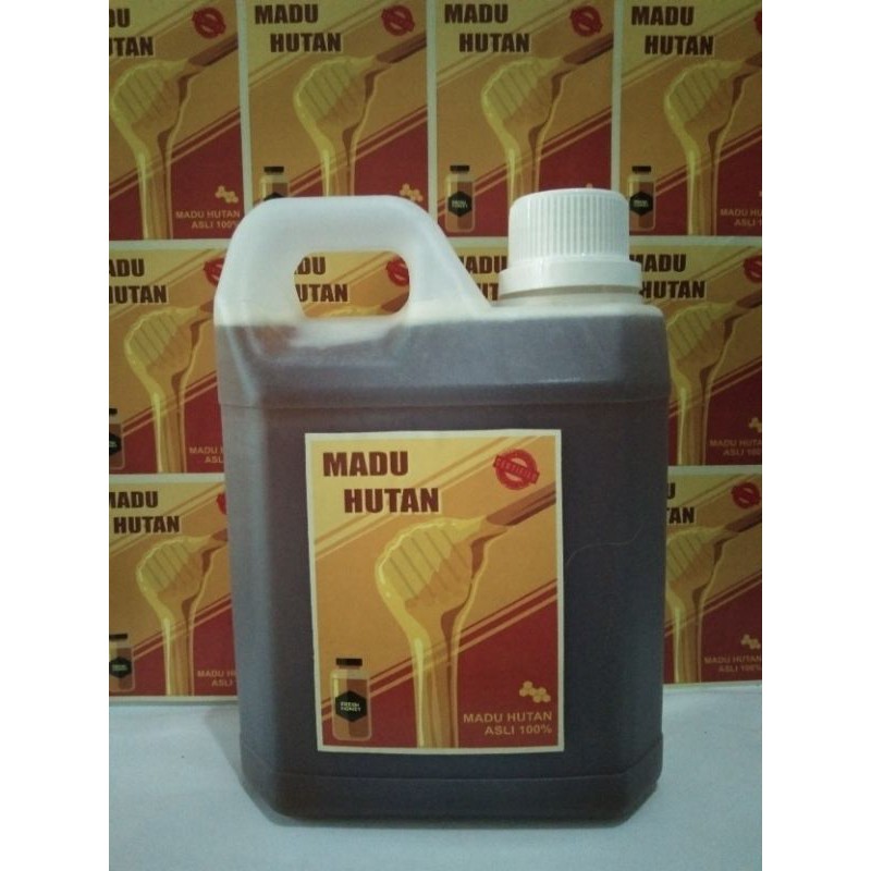 

madu asli hutan 100% volume 1000ml