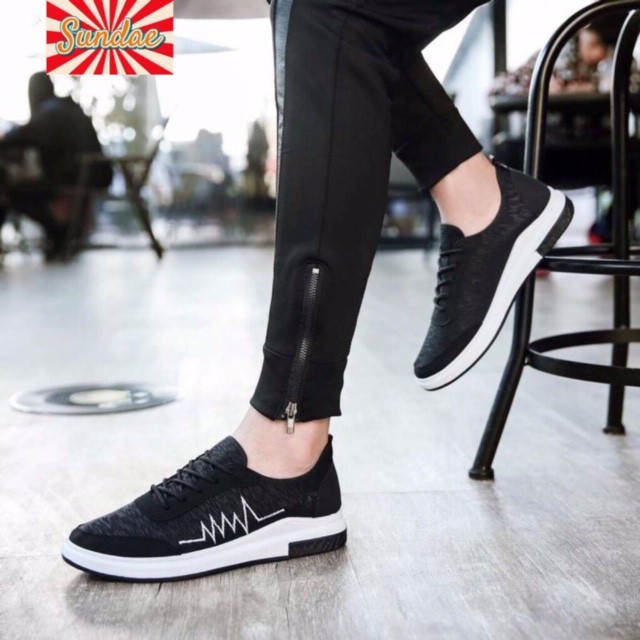 Sepatu Pria Casual Import Sneakers Beatz - Sepatu Sneakers Pria Kasual Sport Shoes