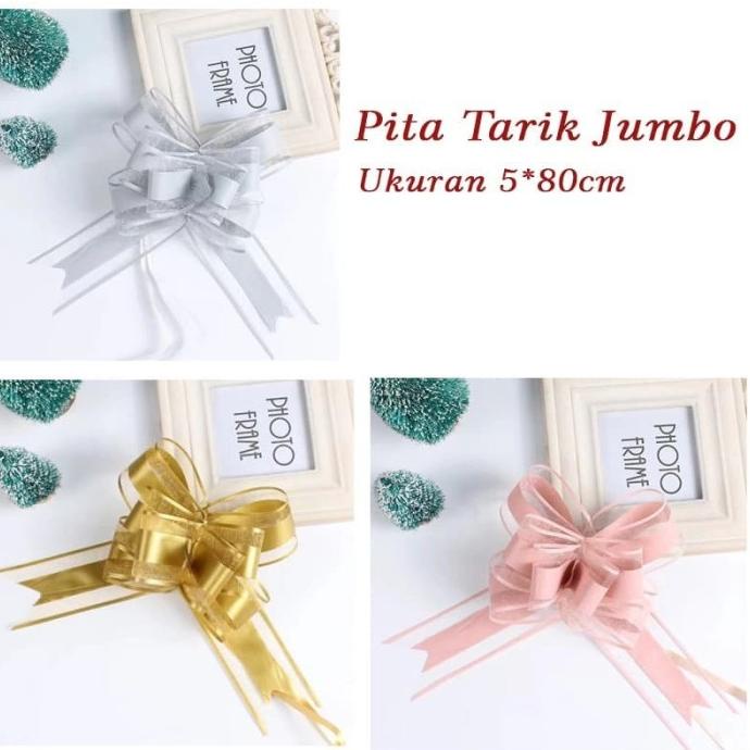 

Best Product!!! 10Pcs Pita Tarik Jumbo Import - Pita Buket Bunga Ps010 - Paling Dicari