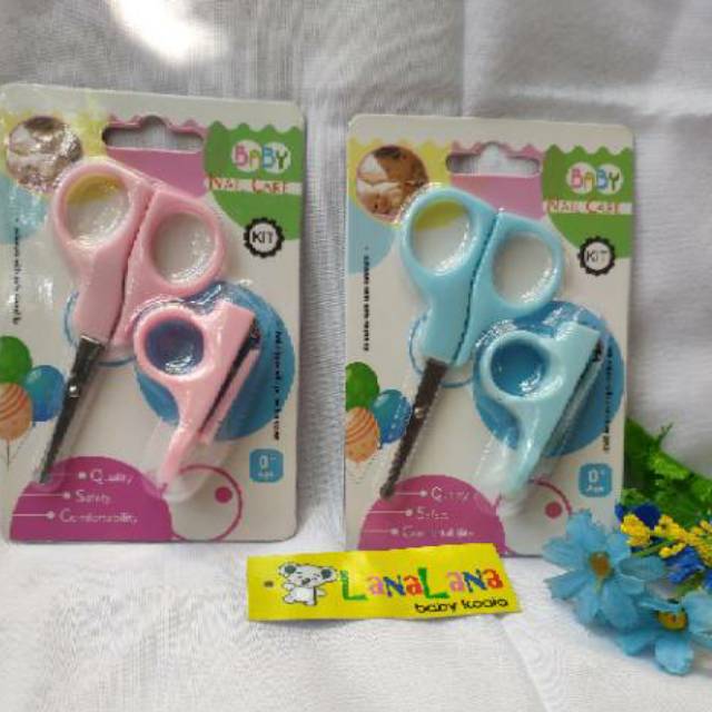 LZ.E2 Ready Surabaya. Gunting kuku bayi 2in1. Baby Nail clipper