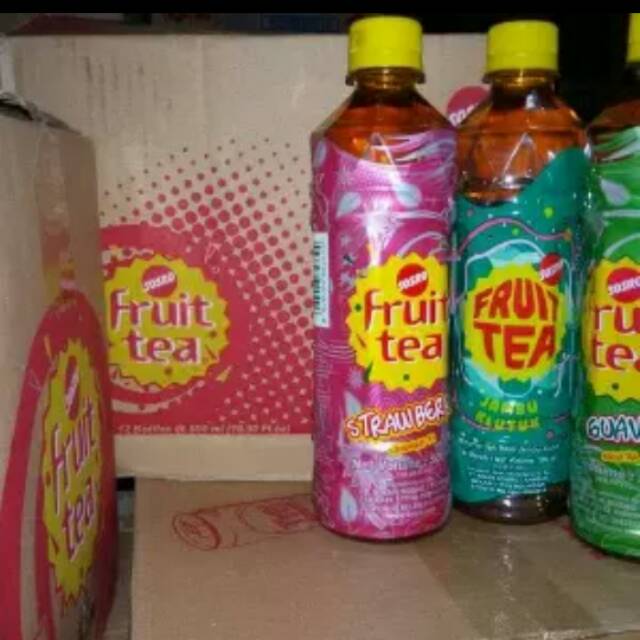 

FRUIT TEA BOTOL 500 ML khusus Instant