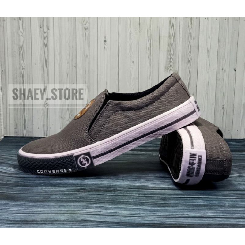 Converse Slip on Sepatu Pria Sneaker Casual Sport Pria Wanita Size 36-43