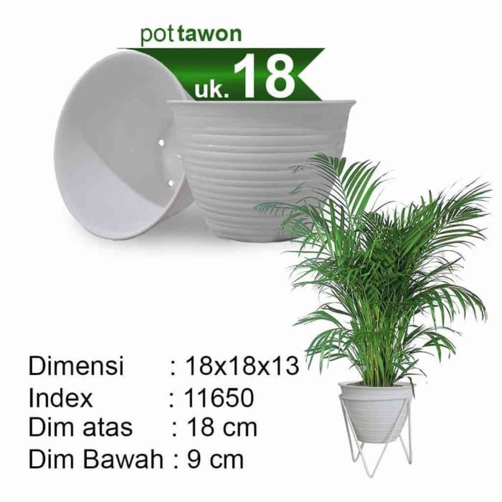 KINDSTORE❤ | Pot Bunga Tanaman Model Sarang Tawon - Pot Tawon 21cm / Pot Tawon 18cm