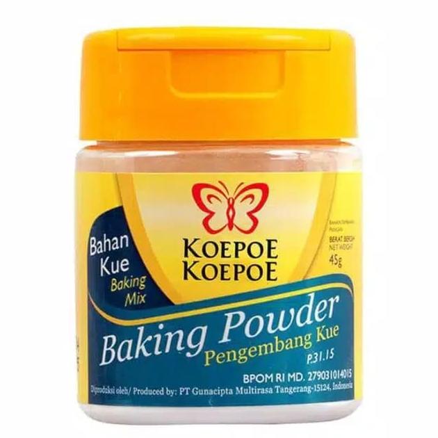 

Koepoe koepoe Baking Powder 45 g TERPERCAYA Kode 714