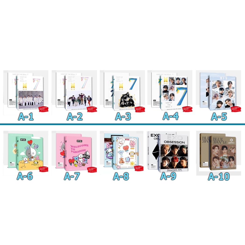 [BS] BISA COD Majalah Photo Album BTS BLACKPINK TWICE Magazine Enhypen EXO Astro NCT X1 Bright Win - KP441