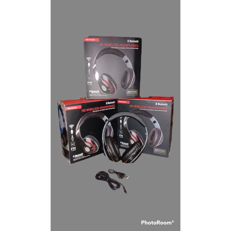 HEADPHONE/HEADSET HD WIRELESS HEADPHONES WITH BUILT-IN HANDS KUALITAS BAGUS