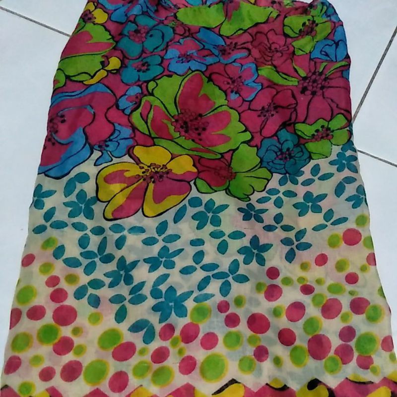 PL/PRELOVED PASMINA MOTIF. PASMINA BUNGA. PASMINA PINK