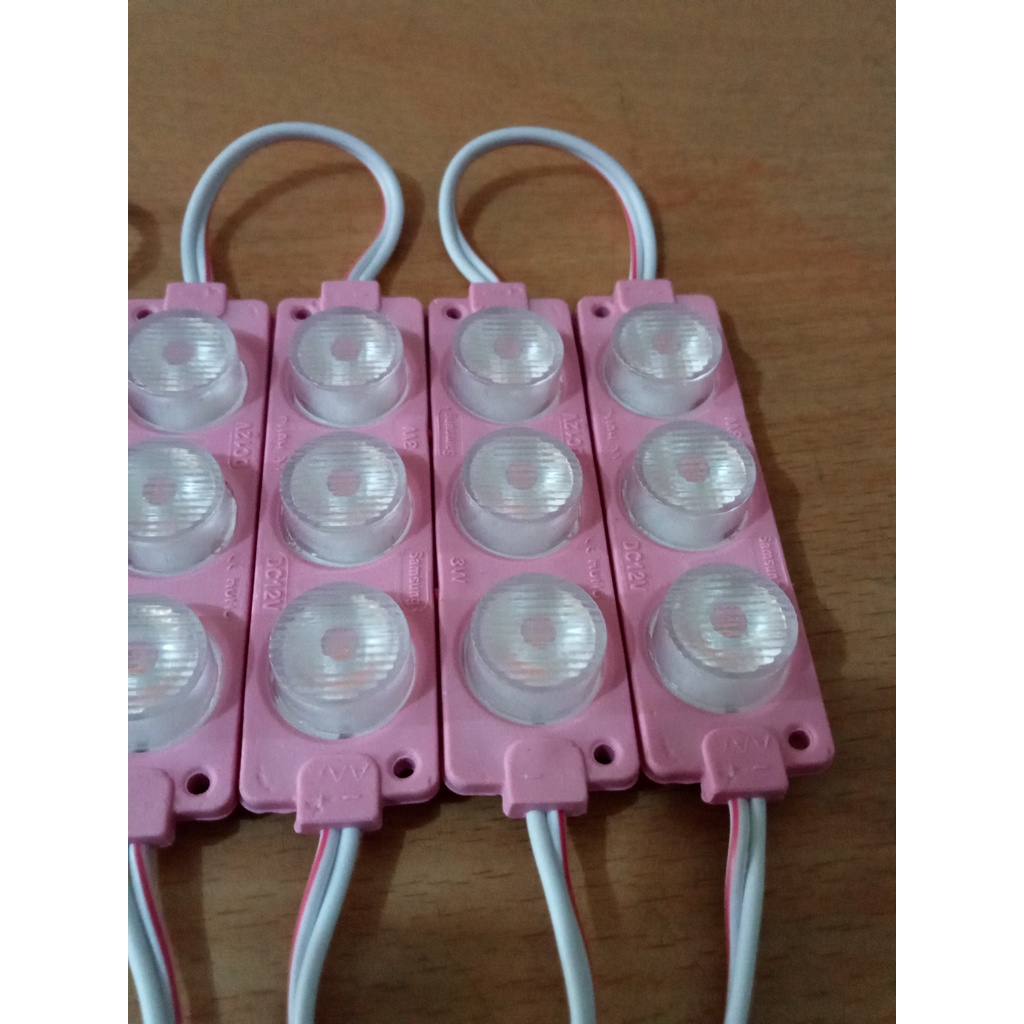 LED MODUL 3 MATA 12V HARGA PER BIJI