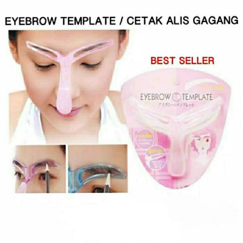 CETAKAN ALIS/EYEBROW TEMPLATE/ALAT CETAK ALIS GAGANG 1