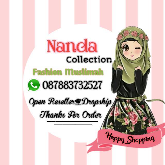 45 Gambar Kartun Muslimah Logo Olshop Kosong Muslimah Paling Populer Lingkar Png