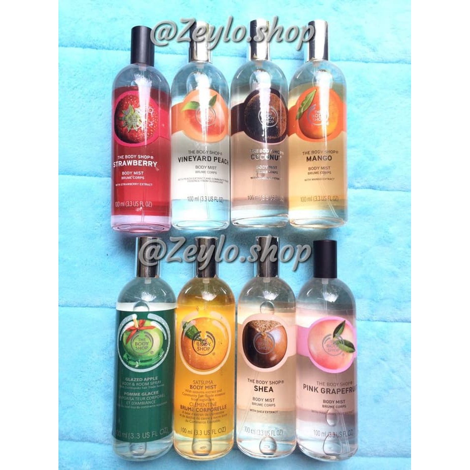 Bestseller The Body Shop Body Mist - Fragrance Mist 100Ml Original Reject