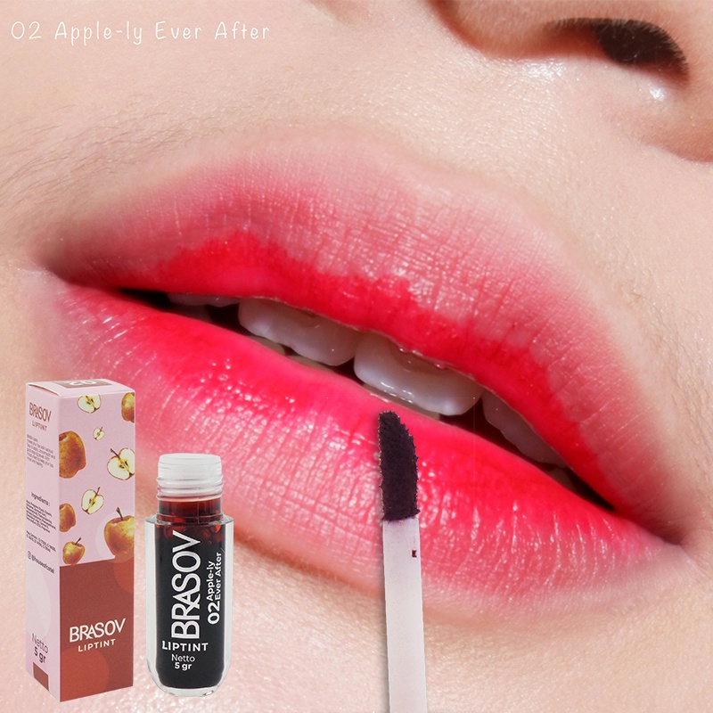 Liptint Brasov Pewarna Bibir 5Gr Original (✔️BPOM)