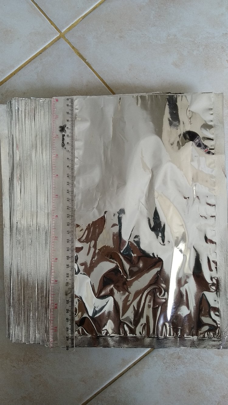 Alumunium Foil Untuk Kemasan Makanan / Plastik Semi Foil / Jasa Kemasan Sachet 20x30